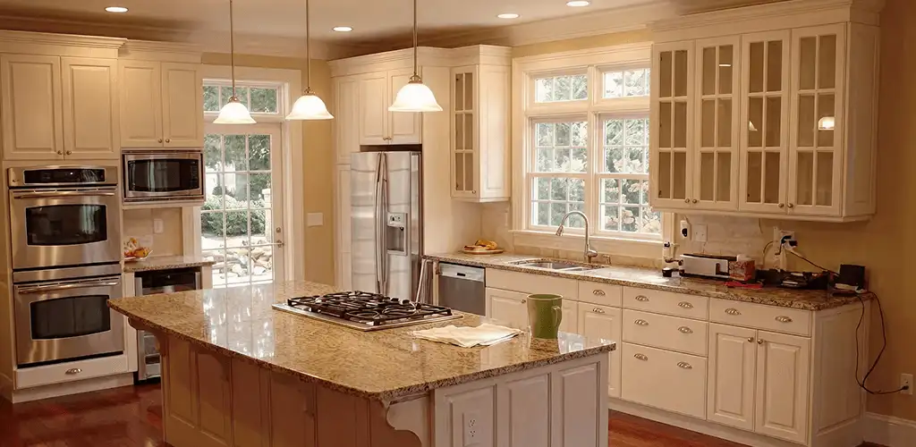 Custom cabinet door installation and kitchen upgrade in Norfolk, VA