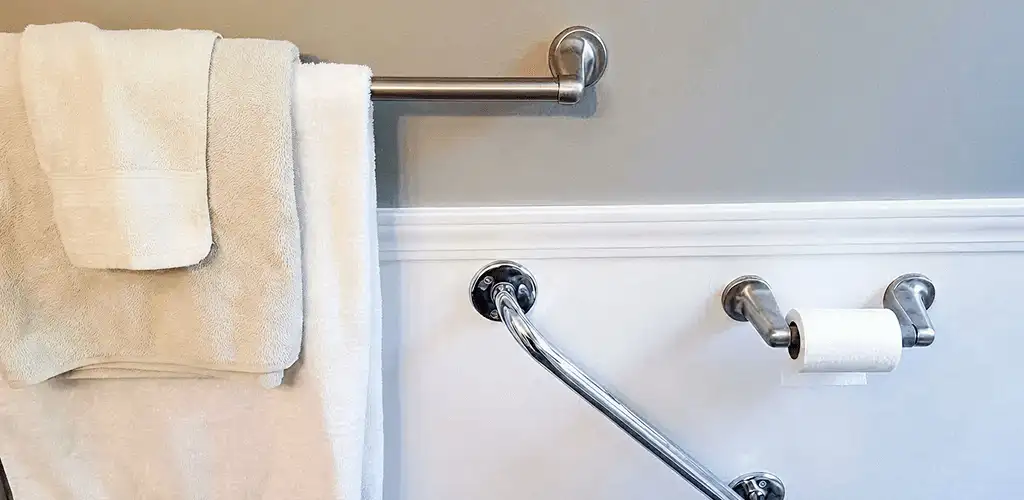 Bathroom grab bar installation for safety and accessibility in Norfolk, VA